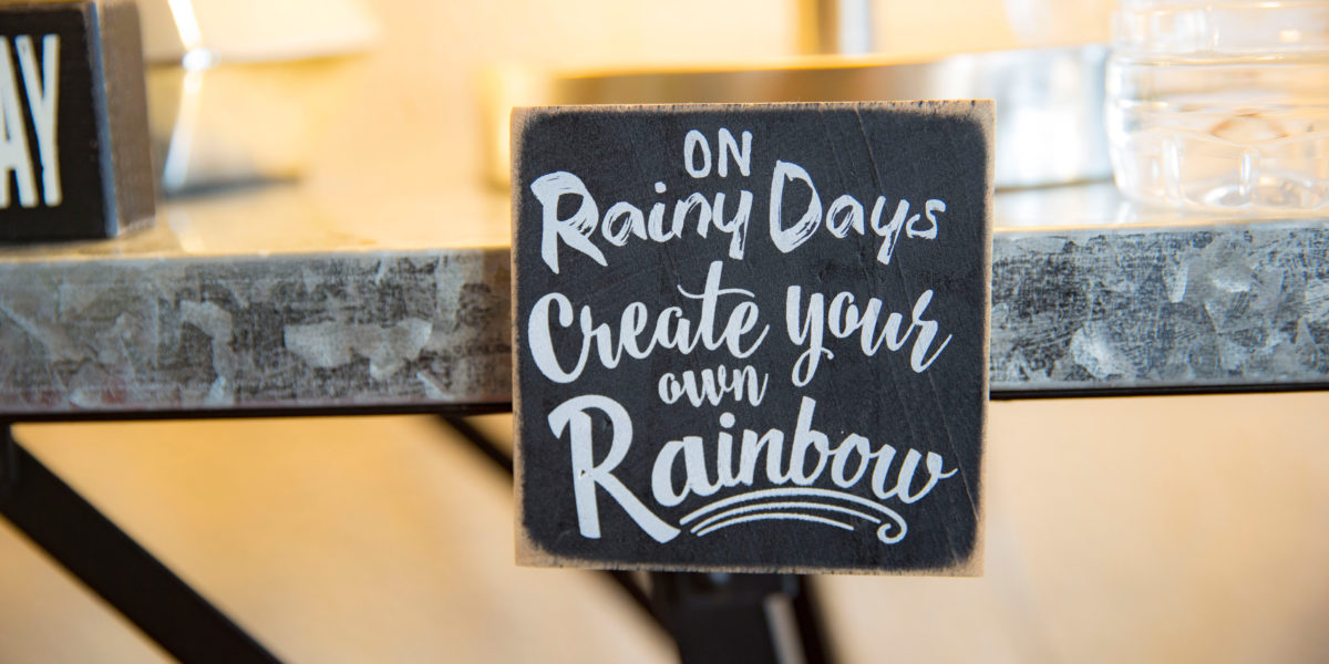 create your rainbows